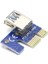 Pcı Express Pcı-E Yükseltici 1X16X Pcıe Pcı E Yükseltici Kart Molex Sata USB 3.0 Ila 4 Pin Ide Kablo Adaptörü Btc Madencilik Madenci (Yurt Dışından) 4