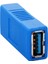 Bın Usb3.0 Tip A Dişi Dişi Adaptör 5 Gbps Çoğaltıcı Dişi Değiştirici USB Adaptörü Dişi Aa Cinsiyet G6Z5 (Yurt Dışından) 5