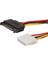 2 Adet Sata 15-Pın Erkek Güç Için Uygun Molex Ide 4-Pın Dişi Sürücü Sabit Disk Anakart Adaptör Hattı A30 (Yurt Dışından) 2