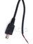 1 Adet Yüksek Kalite 70 cm Siyah Mini USB Erkek Fiş 2 Telli Güç Kablo Kordonu Soyulmuş Maksimum Akım 3A Ahududu Pasta Dıy (Yurt Dışından) 1