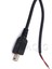1 Adet Yüksek Kalite 70 cm Siyah Mini USB Erkek Fiş 2 Telli Güç Kablo Kordonu Soyulmuş Maksimum Akım 3A Ahududu Pasta Dıy (Yurt Dışından) 2