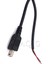 1 Adet Yüksek Kalite 70 cm Siyah Mini USB Erkek Fiş 2 Telli Güç Kablo Kordonu Soyulmuş Maksimum Akım 3A Ahududu Pasta Dıy (Yurt Dışından) 5