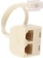 Soket RJ11 Splitter Adatper Konnektörü Ethernet Ağ Adaptörü RJ45 Splitter Kablo Cat5 Cat6 Lan 8P8C Dizüstü Bilgisayar Için Modüler Fiş (Yurt Dışından) 5
