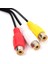 3.5mm Mini Av Erkek 3rca Dişi M/f Ses Video Kablosu Stereo Adaptör Kablosu Bc #54160 Rastgele Renk (Yurt Dışından) 4