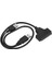 Yeni USB 2.0 Erkek - Sata 7 + 15P 22 Pin Kablo Adaptörü 2.5 Için (Yurt Dışından) 5