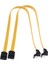 2x Sata Iıı Veri Sürücü Kablosu 6,0 Gbps, Kilitleme Mandallı 11,8 Inç/30 cm 90 Derece (Yurt Dışından) 4