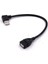At Yüksek Kaliteli Sol/sağ Açılı 90 Derece USB 2.0 Tip A Erkek - Dişi USB Kablosu Uzatma Kablosu Kablosu (Yurt Dışından) 3