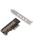 Yeni M.2 Nvme SSD Ngff Pcı Express 3.0x4 Şeritli Ana Bilgisayar Adaptörü M Anahtar Inter Kart Tipi Pcı Express 3.0x4 Adaptörü (Yurt Dışından) 5