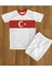 Beyaz Milli Takım Beyaz Şortlu Çocuk T-Shirt Halısaha Forma 1