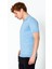 Erkek Fit Extra Rahat Polo Yaka Yarım Fermuarlı Sade T-Shirt 3