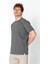 Erkek Fit Kalın Penye Rahat Sade Klasik T-Shirt 3