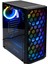 X-Drive 4 Adet Rgb Fanlı Mesh Panel Gaming Oyuncu Kasası (Psu Yok) 1