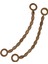 Ahşap Oval Boncuklu Çanta Sapı 39 cm (1 Takım) 1