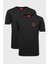 Bisiklet Yaka % 100 Pamuk Regular Fit 2 Pack T Shirt Erkek T Shirt 50492550 001 1