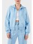 Fermuarlı Kapüşonlu Regular Fit Sweat Bayan Sweat 3DYM33 Yjfez 15DD 1