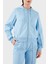 Fermuarlı Kapüşonlu Regular Fit Sweat Bayan Sweat 3DYM33 Yjfez 15DD 2