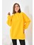 Ftz Women Kadın 3 Ip Şardonlu Sweatshirt Sarı 3