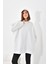 Ftz Women Kadın 3 Ip Şardonlu Sweatshirt Ekru 4