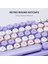 Mofii Sweet 104 Tuşlu Pc Notebook Macbook Uyumlu Renkli Klayve ve Mouse Set 3