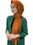Pamuklu Soft Şal, Beyaz Ipek Geometrik Desenli Soft Şal 00999 1