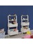 Low Çok Amaçlı Dekoratif Kitaplık ,Beyaz, Montessori Dolap 1