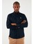 Düğmeli Yaka Pamuk Slim Fit Gömlek Erkek Gömlek G081SZ0041826727 2