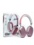LIVEBLUEBT1632 Wireless Mikrofonlu Kulak Üstü Kablosuz Kulaklık Pembe 2