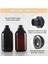 MATTE-BLACK-500ML-300/500ML Bambu Pompalı Bulaşık Sabunu Şişesi Mutfak Doldurulabilir Kavanoz Sıvı Sabunluk Dekor Için El Sabunu Losyon Kabı (Yurt Dışından) 4