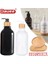 MATTE-BLACK-500ML-300/500ML Bambu Pompalı Bulaşık Sabunu Şişesi Mutfak Doldurulabilir Kavanoz Sıvı Sabunluk Dekor Için El Sabunu Losyon Kabı (Yurt Dışından) 5
