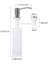Gümüş-Mutfak Lavabo Sabunluk Fırçalanmış Sabun Şişesi Banyo Elle Pres Sabun Şişesi Mutfak Aksesuarları 300 ml (Yurt Dışından) 1