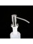 Gümüş-Mutfak Lavabo Sabunluk Fırçalanmış Sabun Şişesi Banyo Elle Pres Sabun Şişesi Mutfak Aksesuarları 300 ml (Yurt Dışından) 5