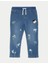 Işleme Detaylı Jean Pantolon 5
