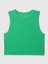 Kadın Yeşil Gapfit Breathe Cropped Muscle T-Shirt 4