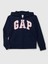 Kız Çocuk Lacivert Gap Logo Fransız Havlu Kumaş Sweatshirt 1