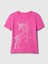 Kız Çocuk Pembe Grafikli T-Shirt 3