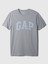 Erkek Gri Gap Logo T-Shirt 4