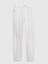 Kadın Beyaz Mid Rise True Skinny Jean Pantolon 4