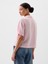 Kadın Pembe Relaxed Gauze Popover Bluz 2