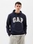 Erkek Lacivert Gap Logo Fransız Havlu Kumaş Sweatshirt 1