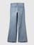 Kadın Mavi High Rise '70S Flare Jean Pantolon 5