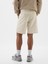 Erkek Kırık Beyaz 9'' Essential Khaki Şort 3