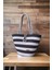 Hasır Çanta Omuz Çantası Plaj Çantası El Emeği Handmade Tasarım Tarz Yaz MODA-30CMX40-42CM 4