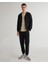 Erkek Siyah Regular Fit Fermuarlı Logolu Sweatshirt 2524134T.5 3