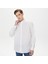 Erkek Beyaz Classic Fit Keten Gömlek W45457T.1BW 5