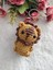 Trendo Gurumi Mini Amigurumi Oyuncak Hediyelik (Aslan-Hardal ) 3