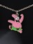 Anime Retro Vintage Sevimli Karakter Unisex Hediyelik Zincirli Kolye 3