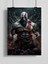 Poster City God Of War Oyun Posteri-Çerçevesiz Parlak Fotoğraf Kağıdı 1