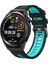 Honor Magic Watch 2 Için 22 mm Çift Katmanlı 2 Renkli Ayarlanabilir Renkli Silikon Kayış-Kordon Krd-55 1