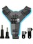5 Parça Aksiyon Kamera Tutucu Jaw Mount Motor Kask Çene Tutma Aparatı Mavi 1
