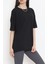 Trendıco Bisiklet Yaka T-Shirt Siyah - 17384.1778. 5